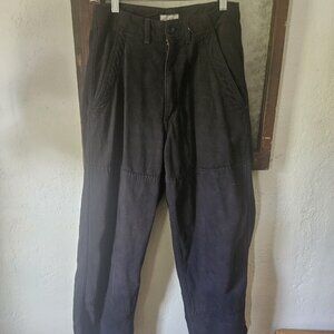 Ozma Field Pant(Tencel Bull Denim)Ink Black